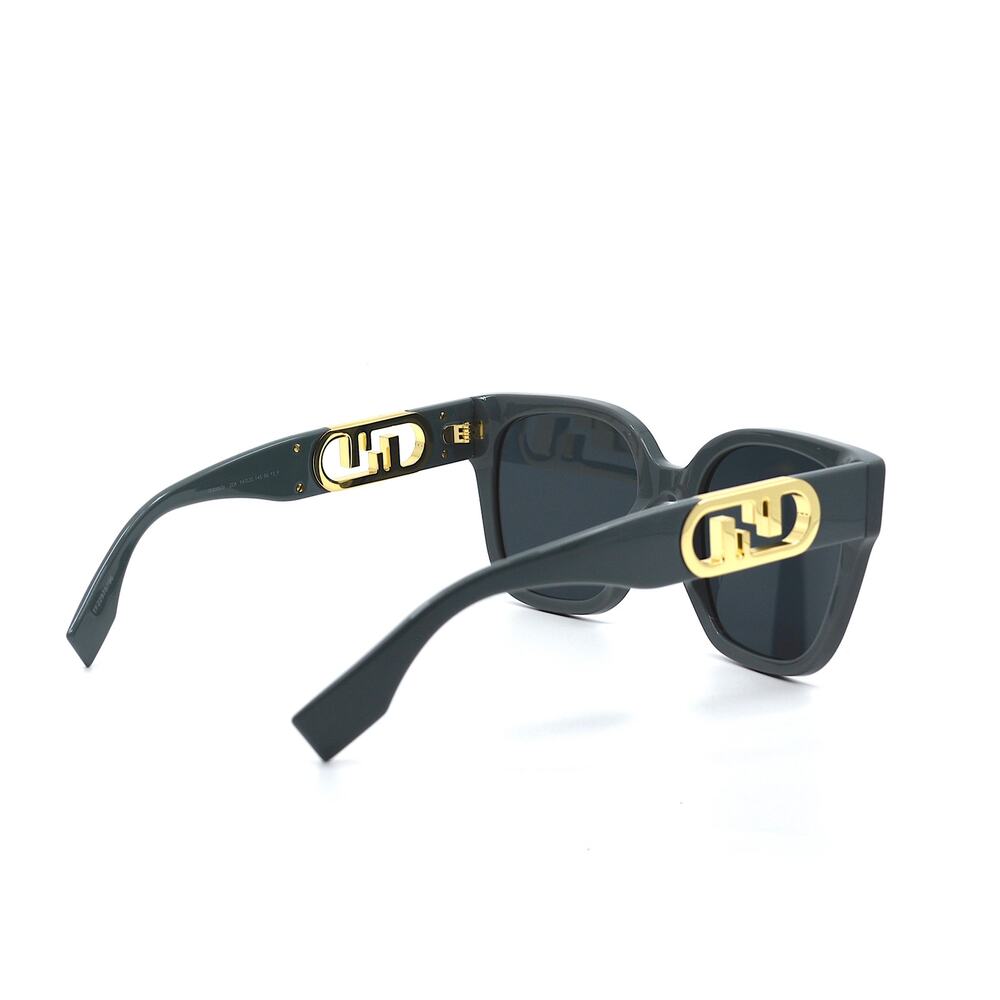 NEW! FENDI FE40063I 20A GREY AUTHENTIC SUNGLASSES - Picture 7 of 11